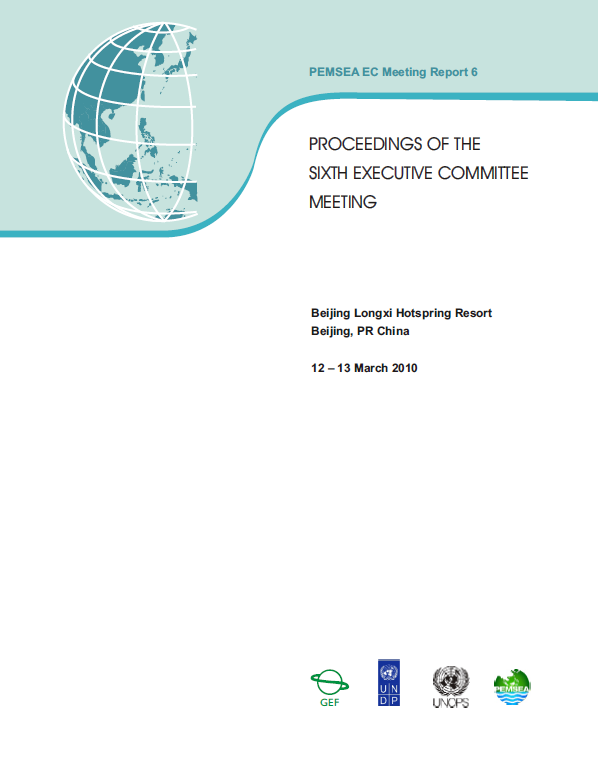 Proceedings of the Sixth Executive Committee Meeting
