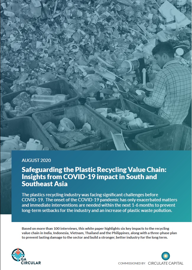 Safeguarding the Plastic Recycling Value Chain Insights from COVID-19 impact in South and Southeast Asia