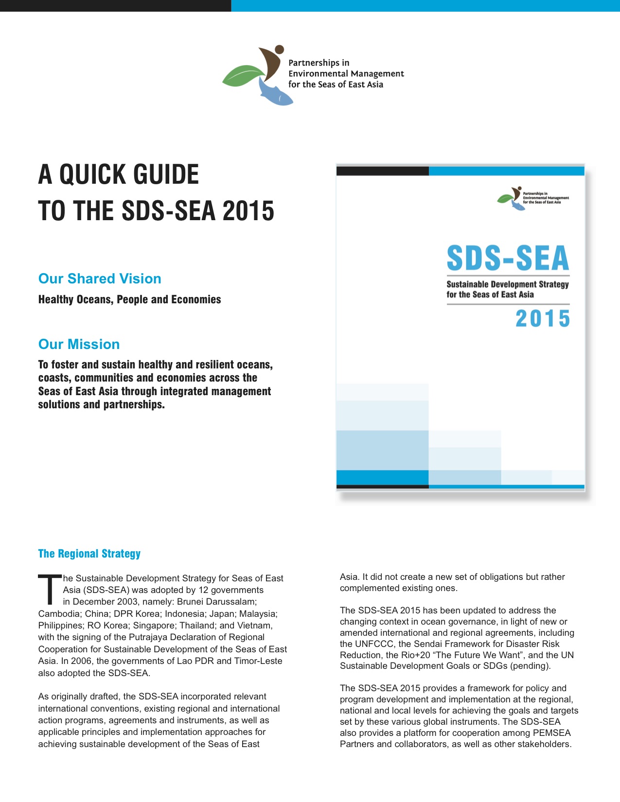 A Quick Guide to the SDS-SEA 2015