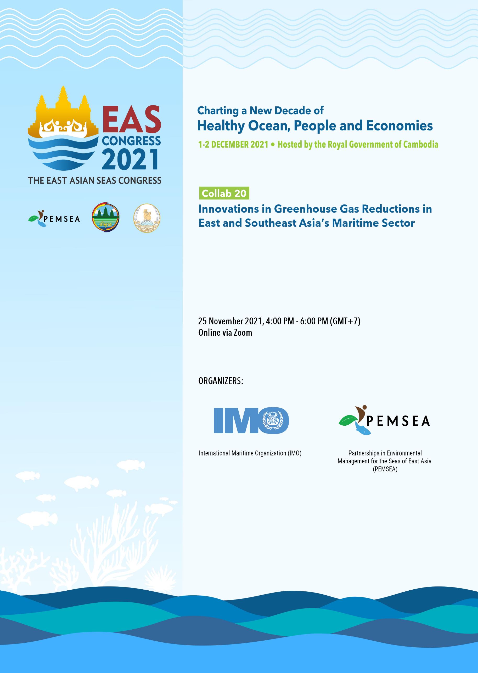 Collab 20 Innovations in Greenhouse Gas Reductions in East and Southeast Asia’s Maritime Sector
