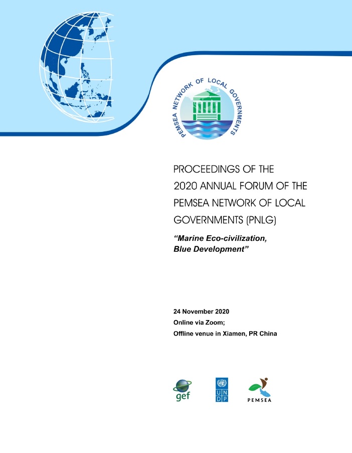 Proceedings of the 2020 Annual Forum of the PEMSEA Network of Local Governments (PNLG)