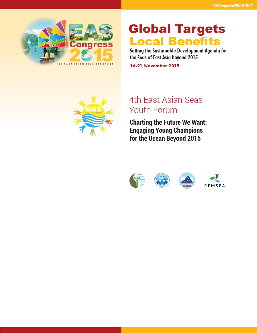 Proceedings of the 4th East Asian Seas Youth Forum (EASC2015)