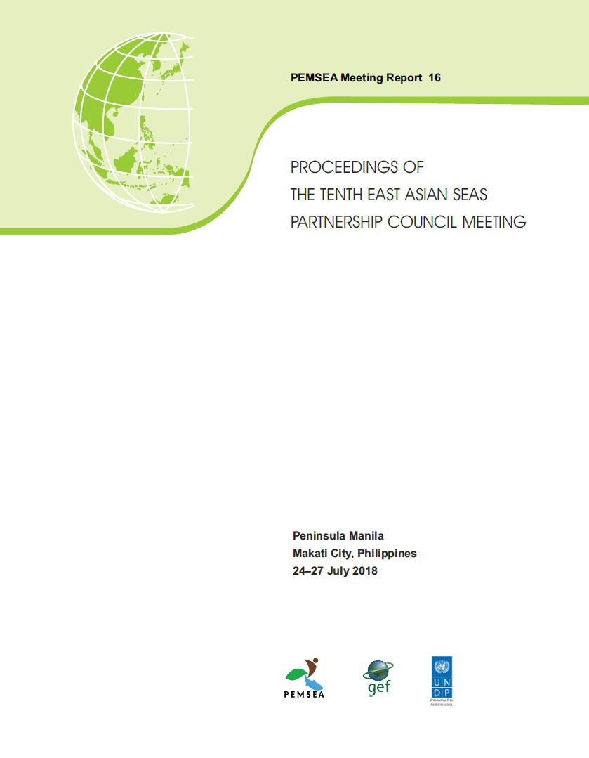 Proceedings of the Tenth East Asian Seas Partnership Council Meeting