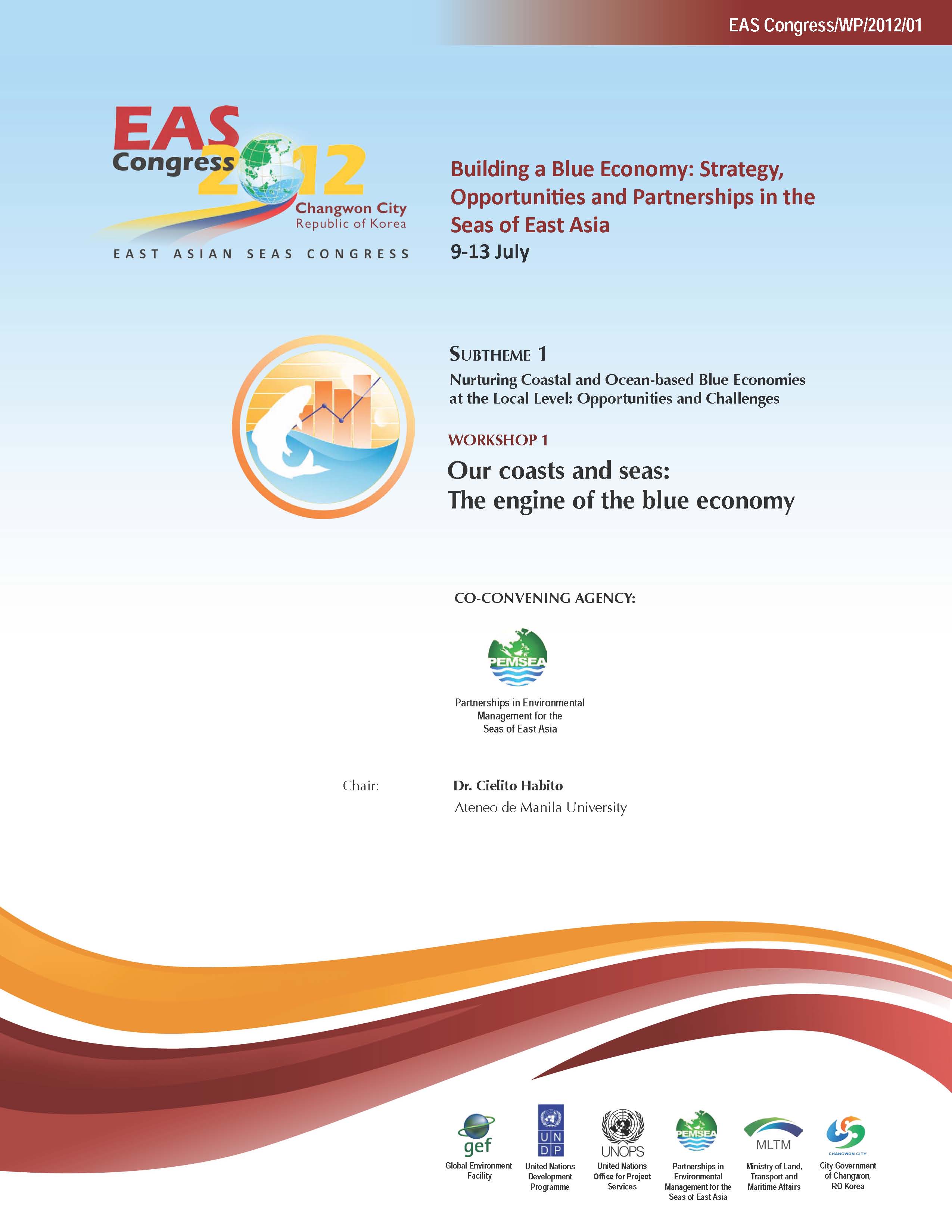Proceedings of the Workshop on Our coasts and seas The engine of the blue economy