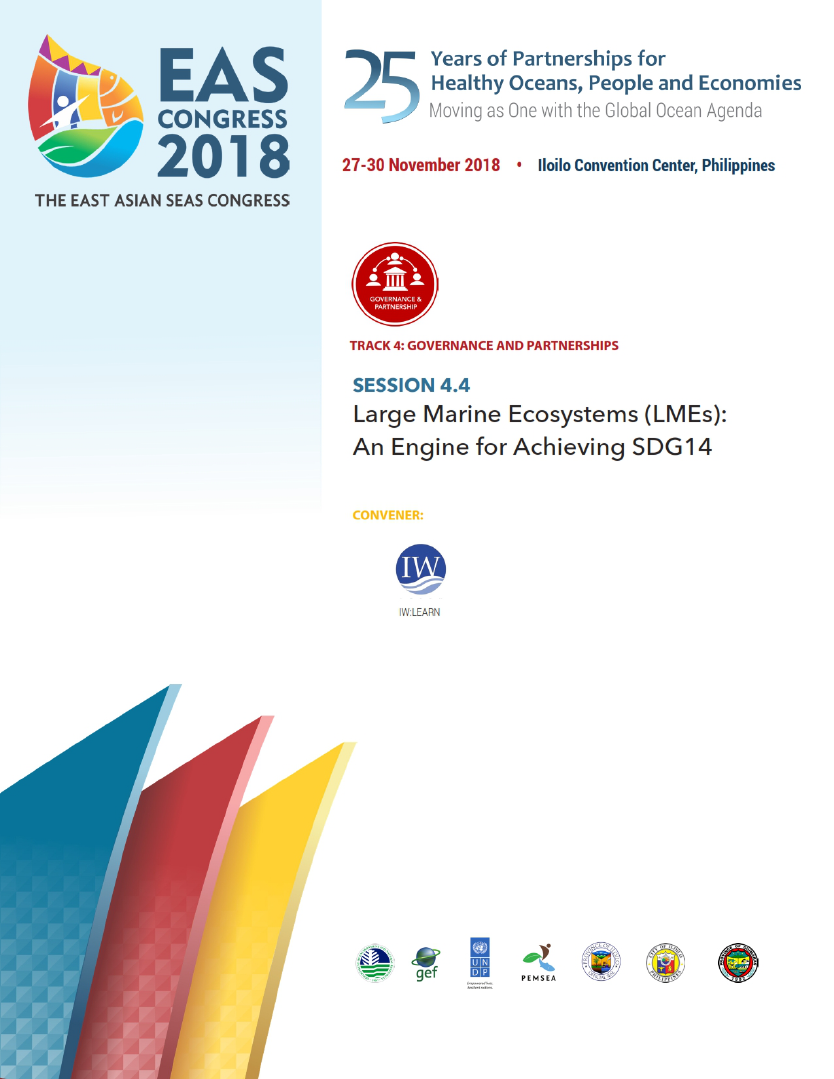 Proceedings of the workshop onLarge Marine Ecosystems An engine for achieving SDG 14 (EASC2018 Session 4 Workshop 4)