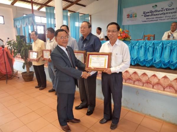 Champasak Celebrates World Water Day, Water Use Fund Launched