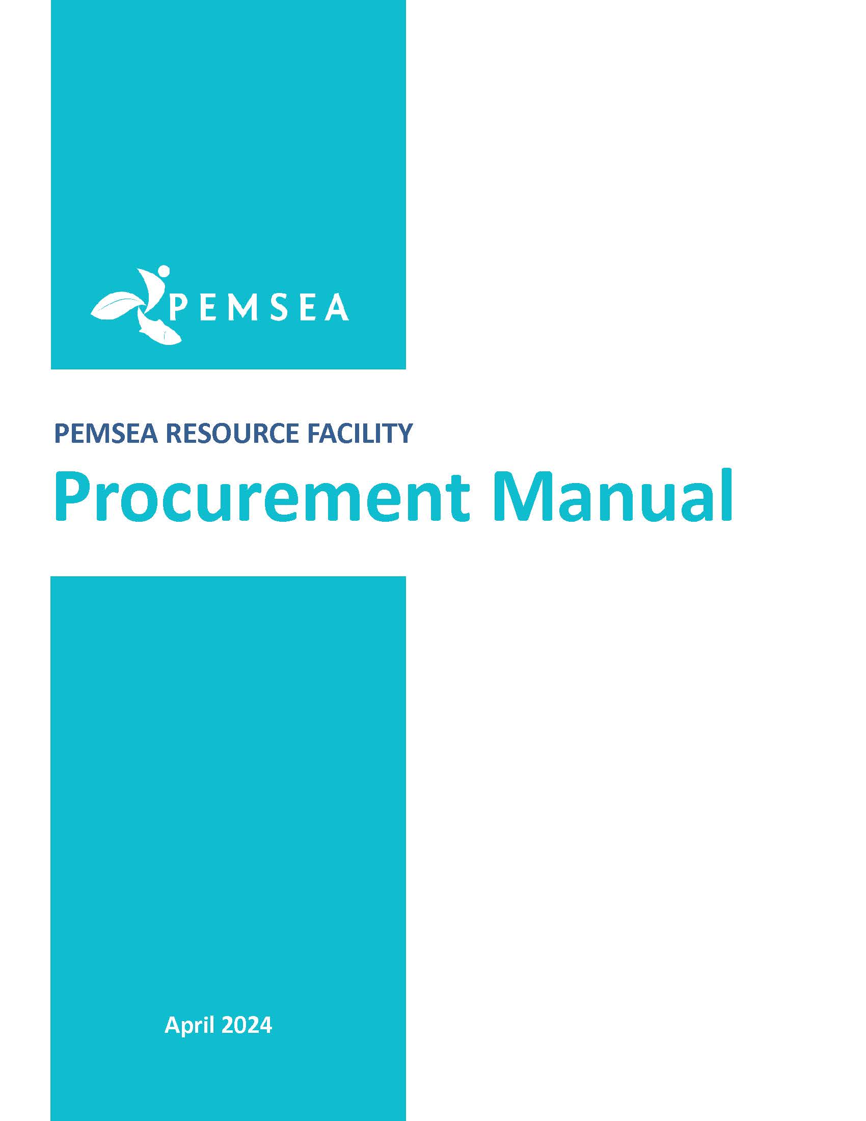 PEMSEA Procurement manual