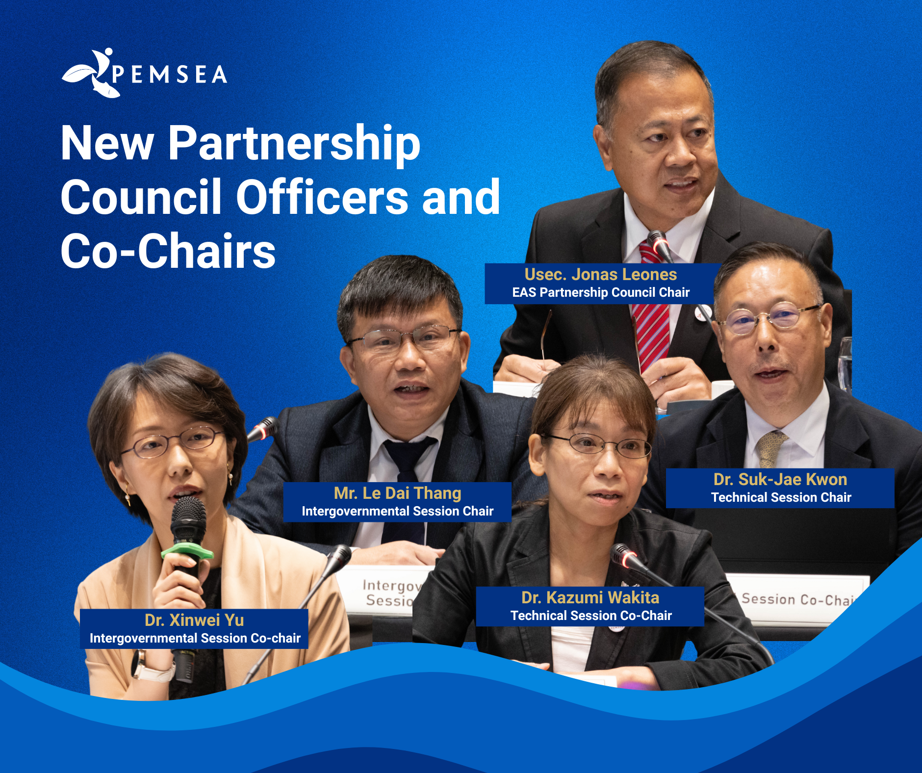 New Partnership Council Chairs and Co-Chairs